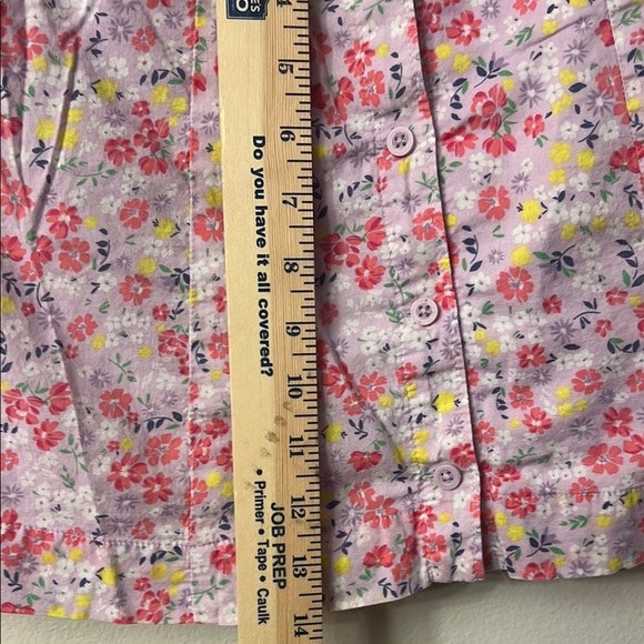 GAP Pink and Blue floral spring  A-Line Mini Skirt Casual - Picture 10 of 11